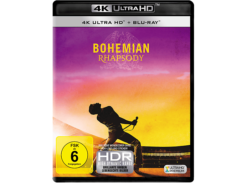 Bohemian Rhapsody 4K Ultra HD Blu-ray + Blu-ray (FSK: 6)