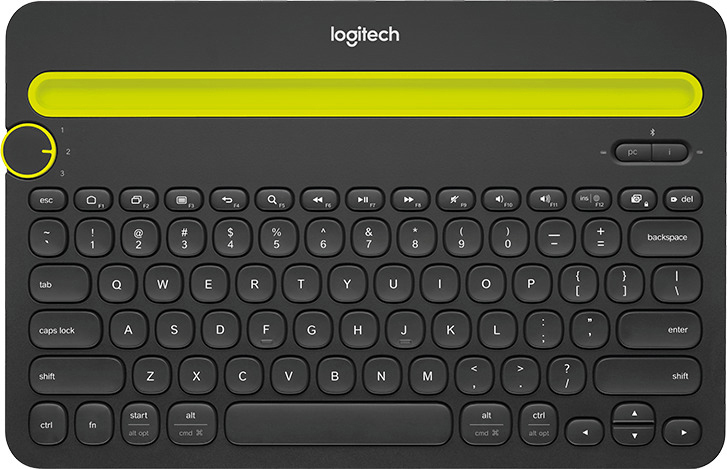 LOGITECH - B2B K480, Logitech, Schwarz