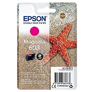Cartucho de tinta - Epson 603 Magenta, 2.4 ml