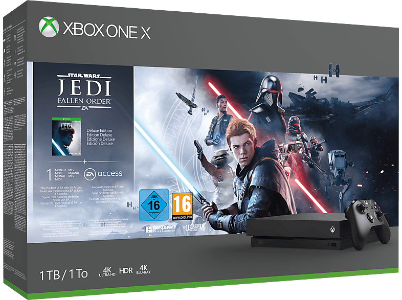 Xbox One X 1TB + Star Wars Jedi: The Fallen Order