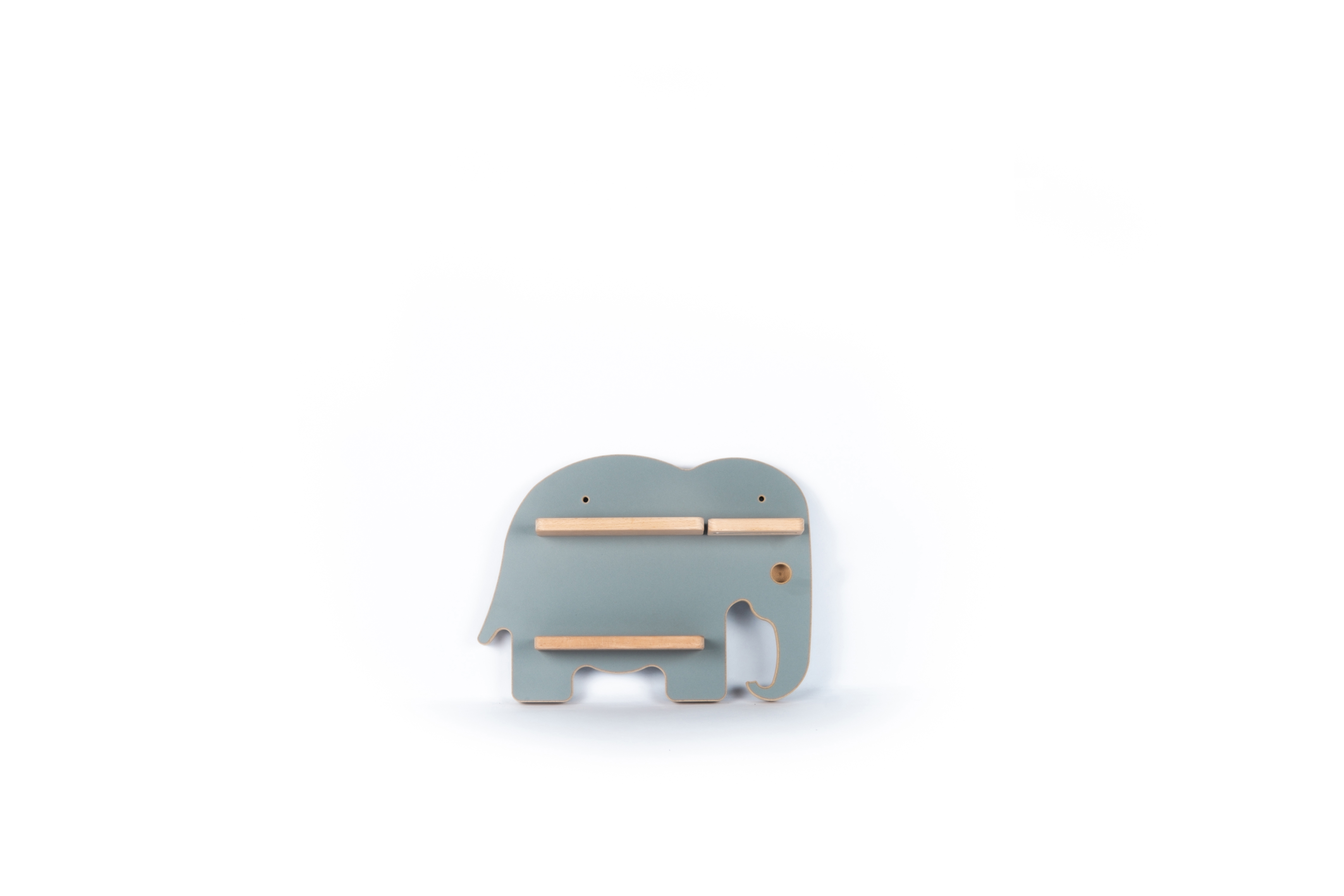 BOARTI Sammel-Elefant midi Regal, Grau