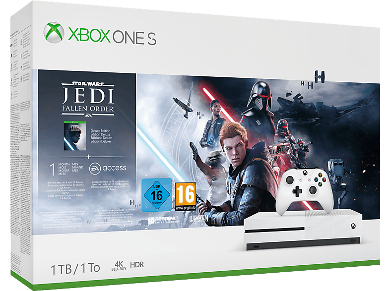 Xbox One S 1TB + Star Wars Jedi: The Fallen Order