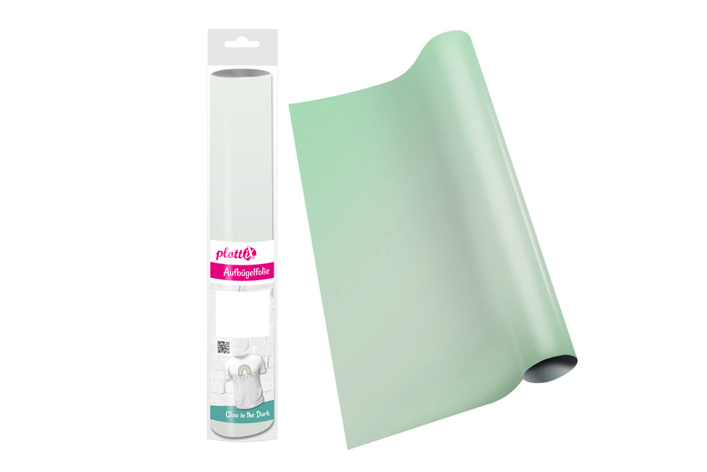 PLOTTIX PremiumFlex - 32 x 50cm - GITD Bügelfolie