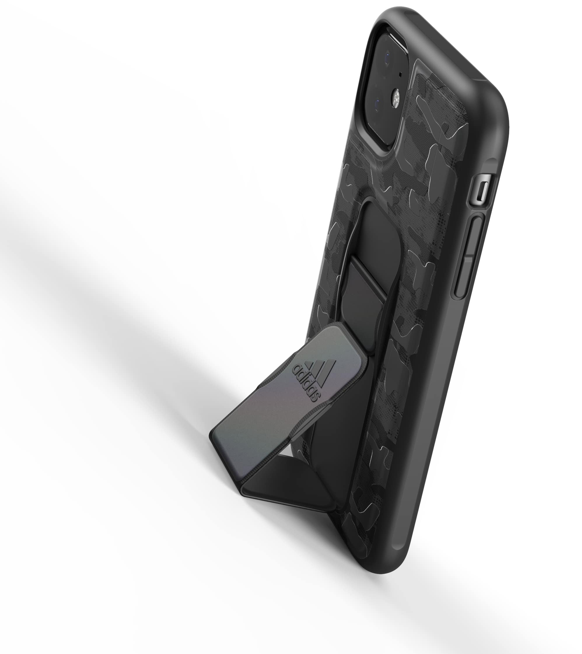 ADIDAS SPORT Grip case CAMO, Backcover, Apple, iPhone 11, Schwarz