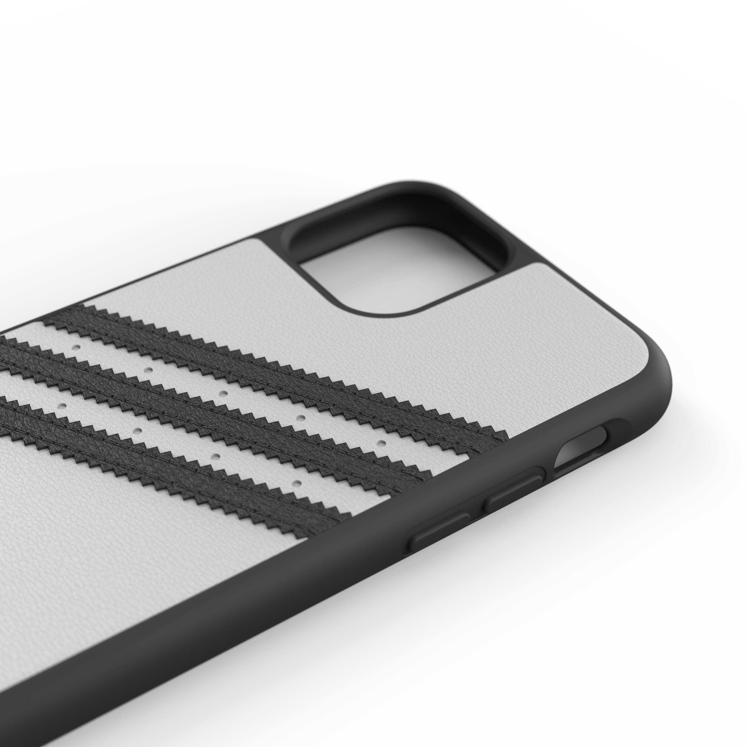 ADIDAS ORIGINALS Moulded Case PU, Backcover, Apple, iPhone 11 Pro, Schwarz/Weiß