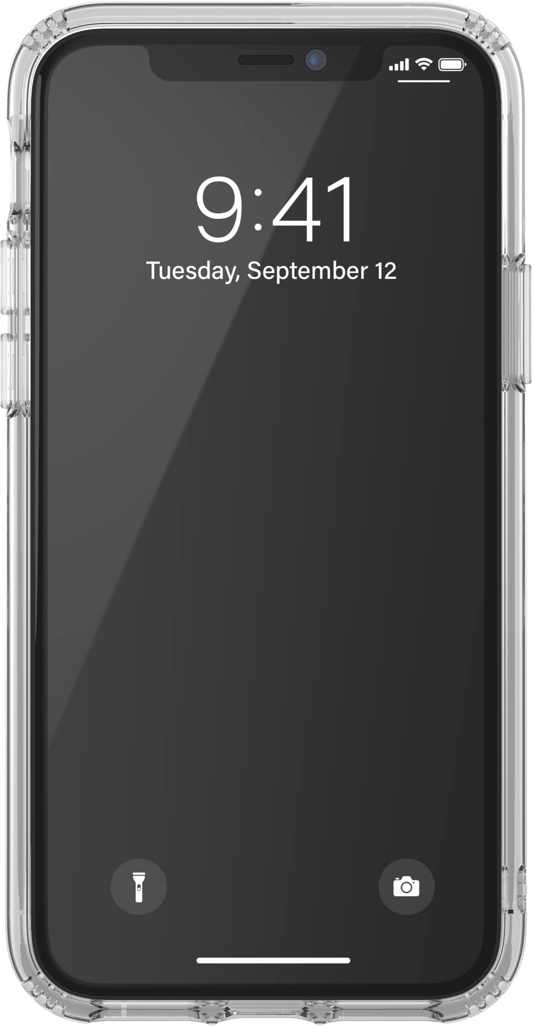 ADIDAS ORIGINALS Protective Clear Case Big Logo, Backcover, Apple, iPhone 11 Pro, Transparent