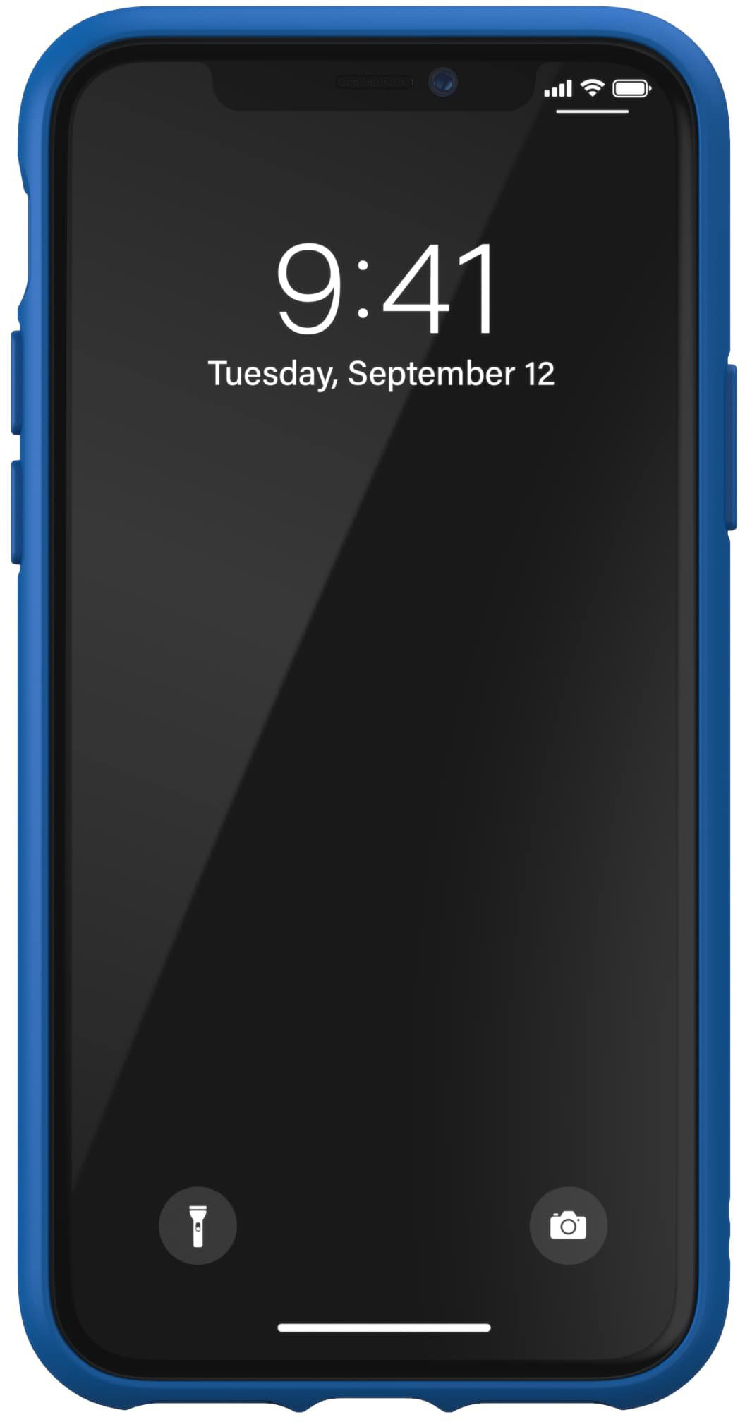 ADIDAS ORIGINALS Moulded Case BASIC, Blau/Weiß Apple, iPhone Backcover, Pro, 11