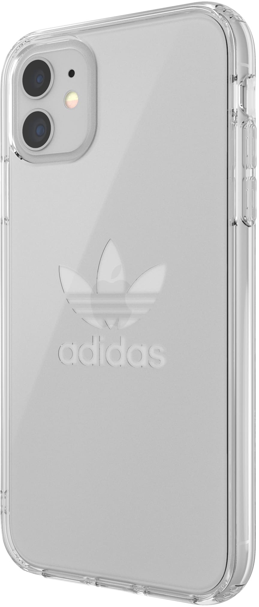ADIDAS ORIGINALS Protective Clear Case Big Logo, Backcover, Apple, iPhone 11, Transparent