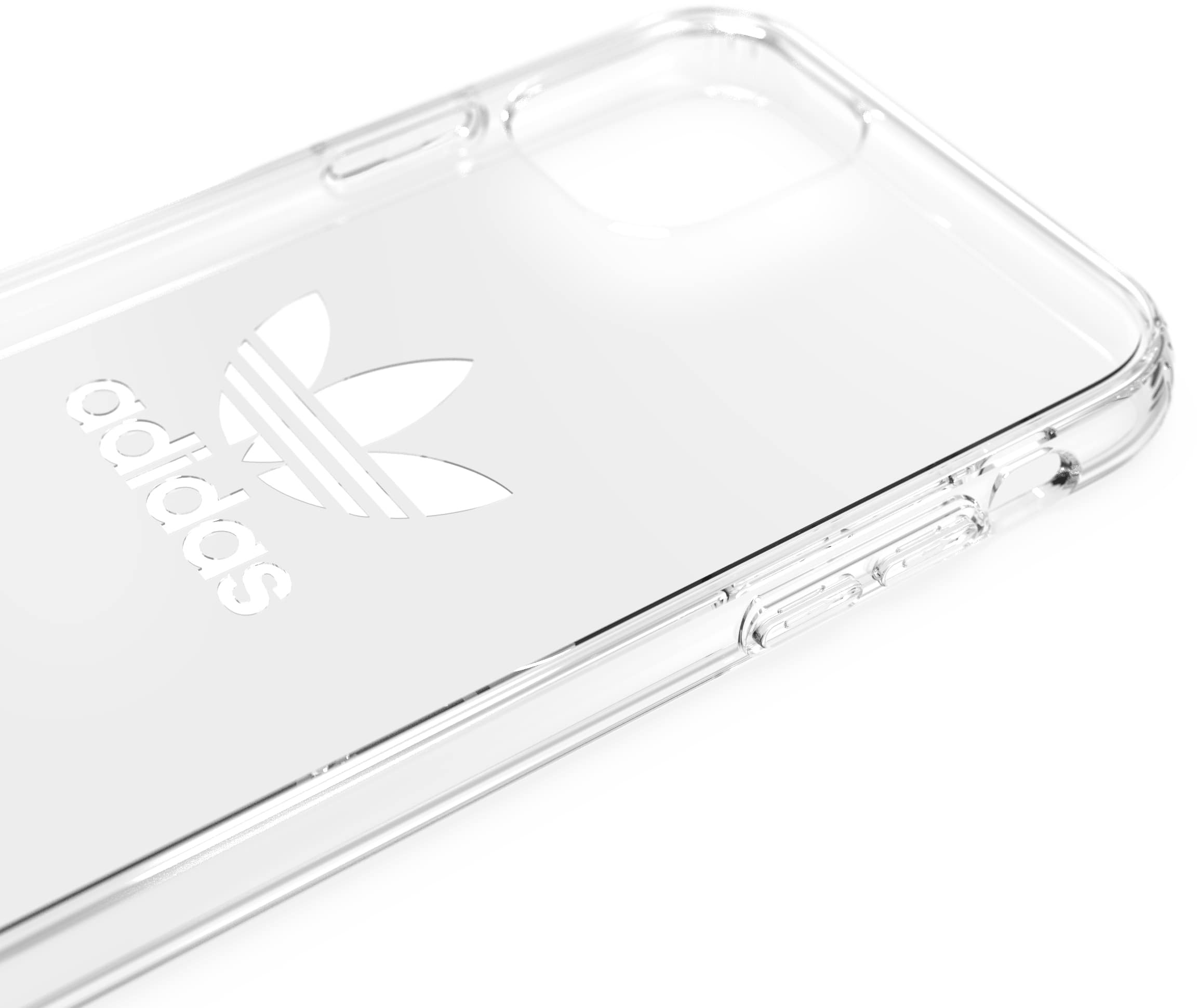 ADIDAS ORIGINALS Protective Clear Case Big Logo, Backcover, Apple, iPhone 11, Transparent