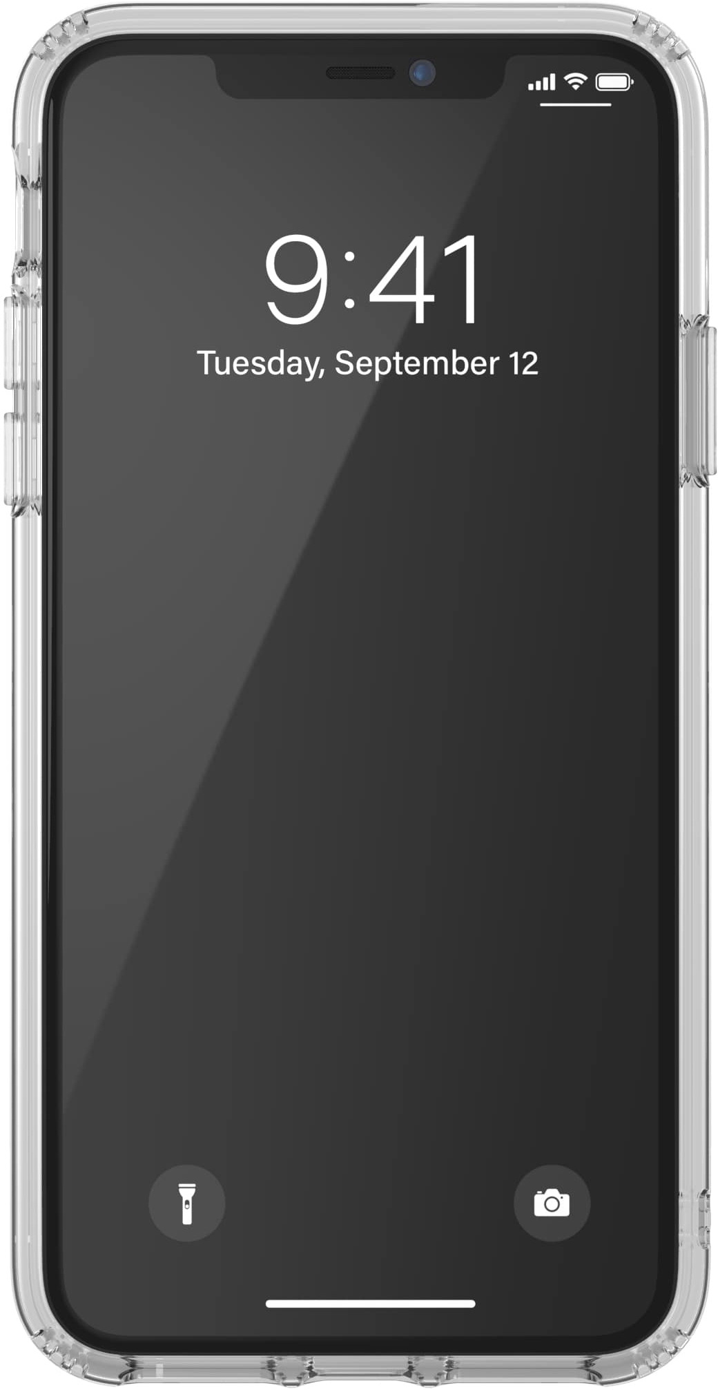 ADIDAS ORIGINALS Protective Clear Case Big Logo, Backcover, Apple, iPhone 11 Pro Max, Transparent