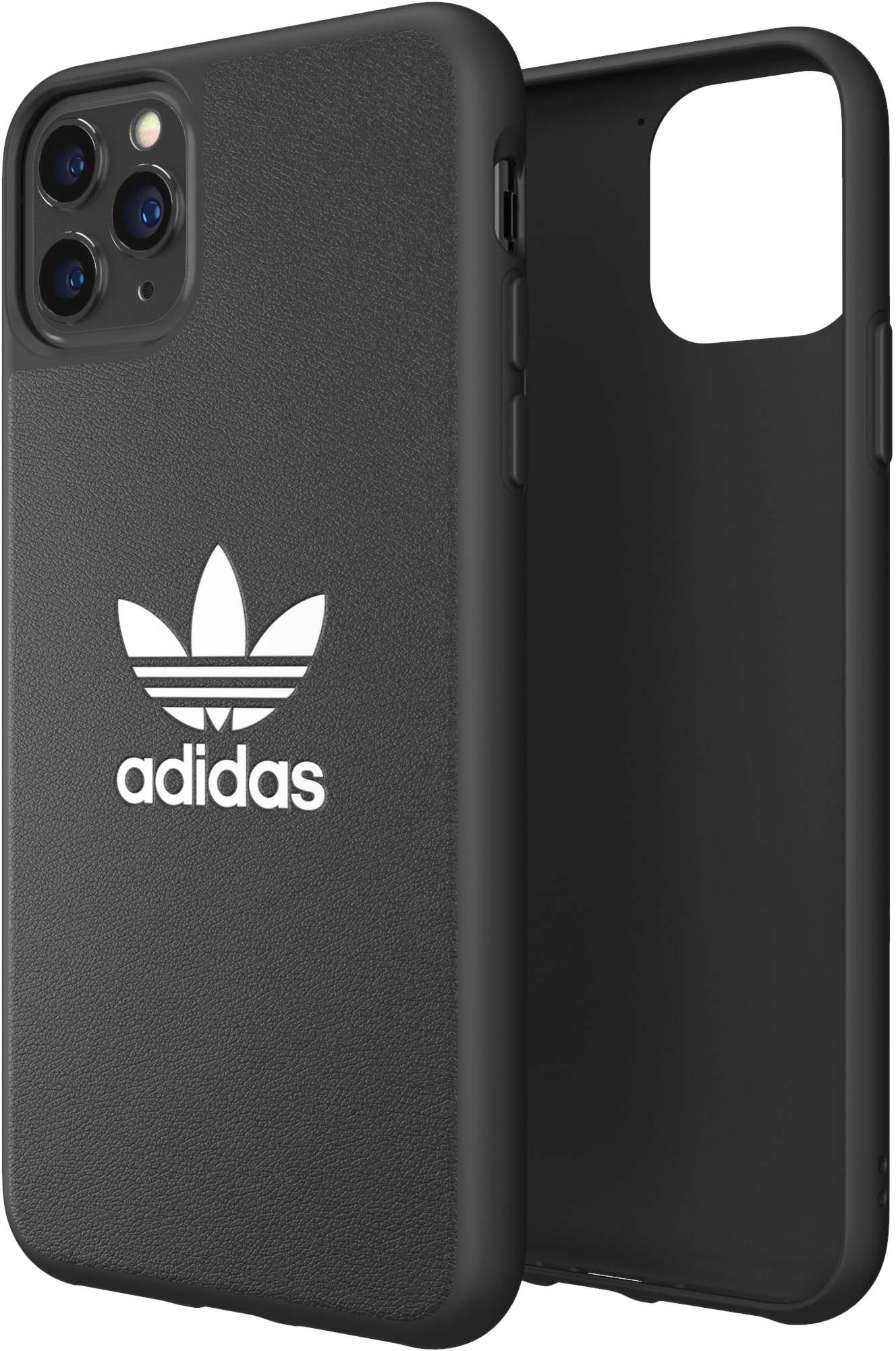 ADIDAS ORIGINALS Moulded Case BASIC, Backcover, Apple, iPhone 11 Pro Max, Schwarz