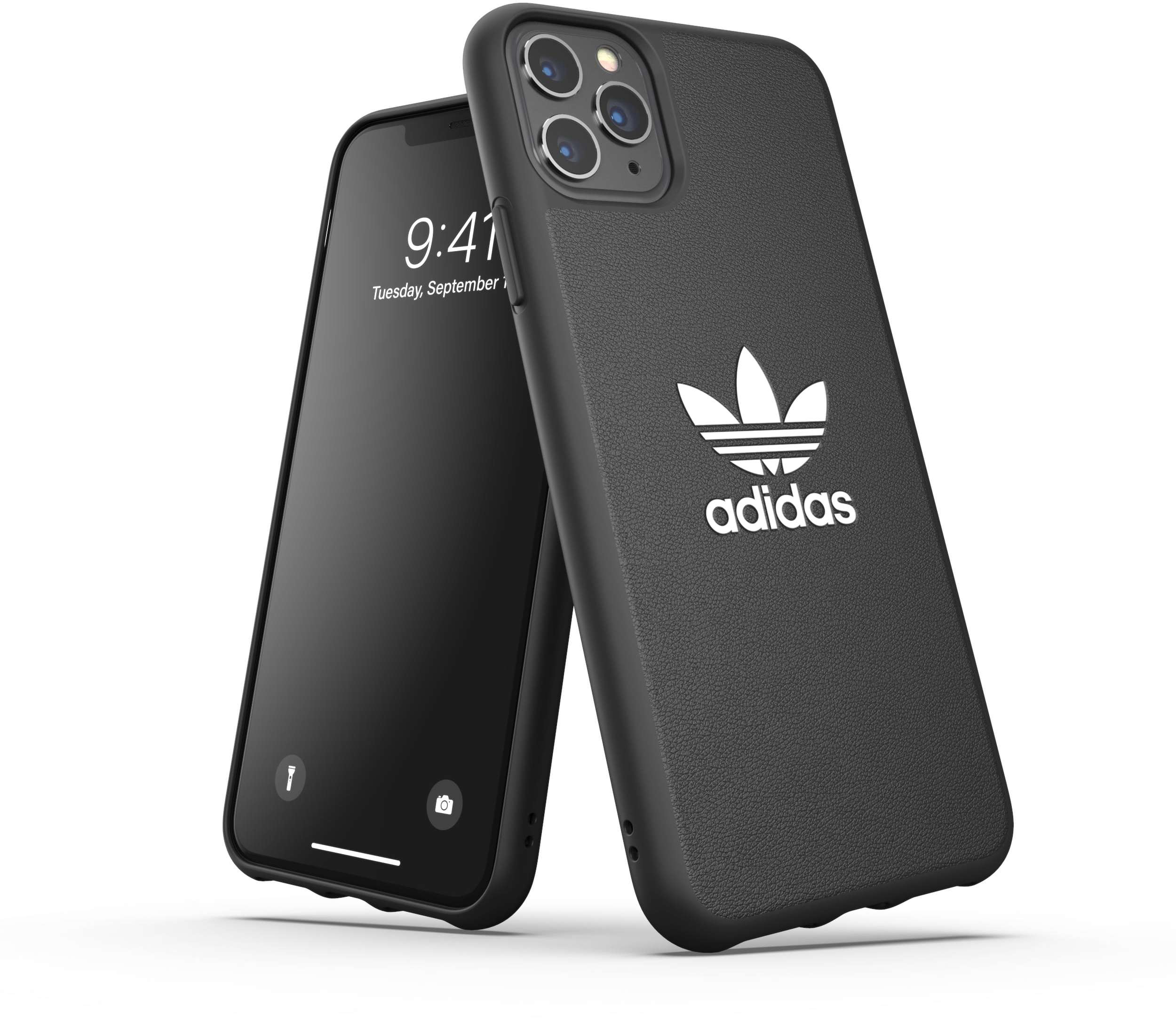 ADIDAS ORIGINALS Moulded Case BASIC, Backcover, Apple, iPhone 11 Pro Max, Schwarz