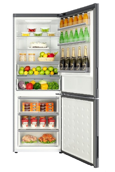 Frigorífico combi - Haier  2D 70 Series 5 C3FE844CGJ, 450l, No Frost, 194cm, Inverter, My Zone, Inox