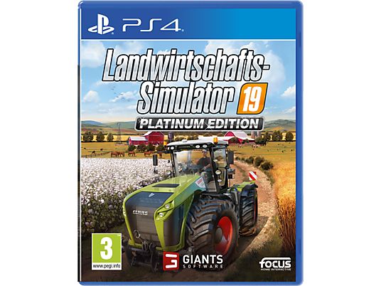 Landwirtschafts-Simulator 19: Platinum Edition - PlayStation 4 - Allemand