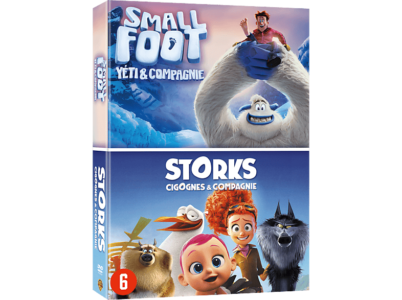 Smallfoot + Storks - DVD