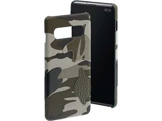 HAMA Camouflage - Coque (Convient pour le modèle: Samsung Galaxy S10+)