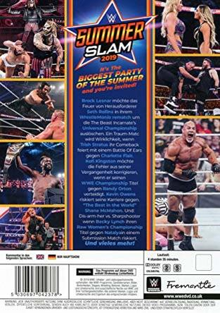 WWE-Summerslam 2019 DVD