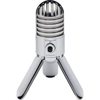 SAMSON Meteor Mic - Microfono USB (Argento)