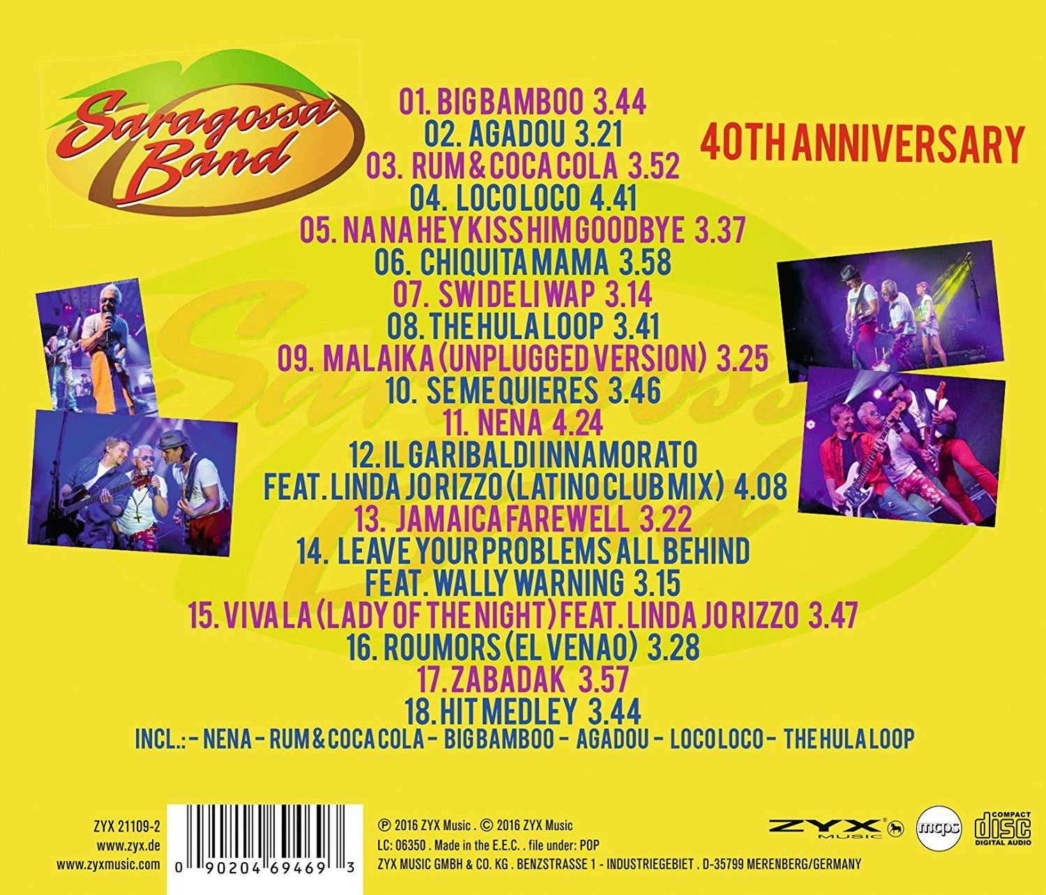 Saragossa Band - 40th Anniversary  - (CD)
