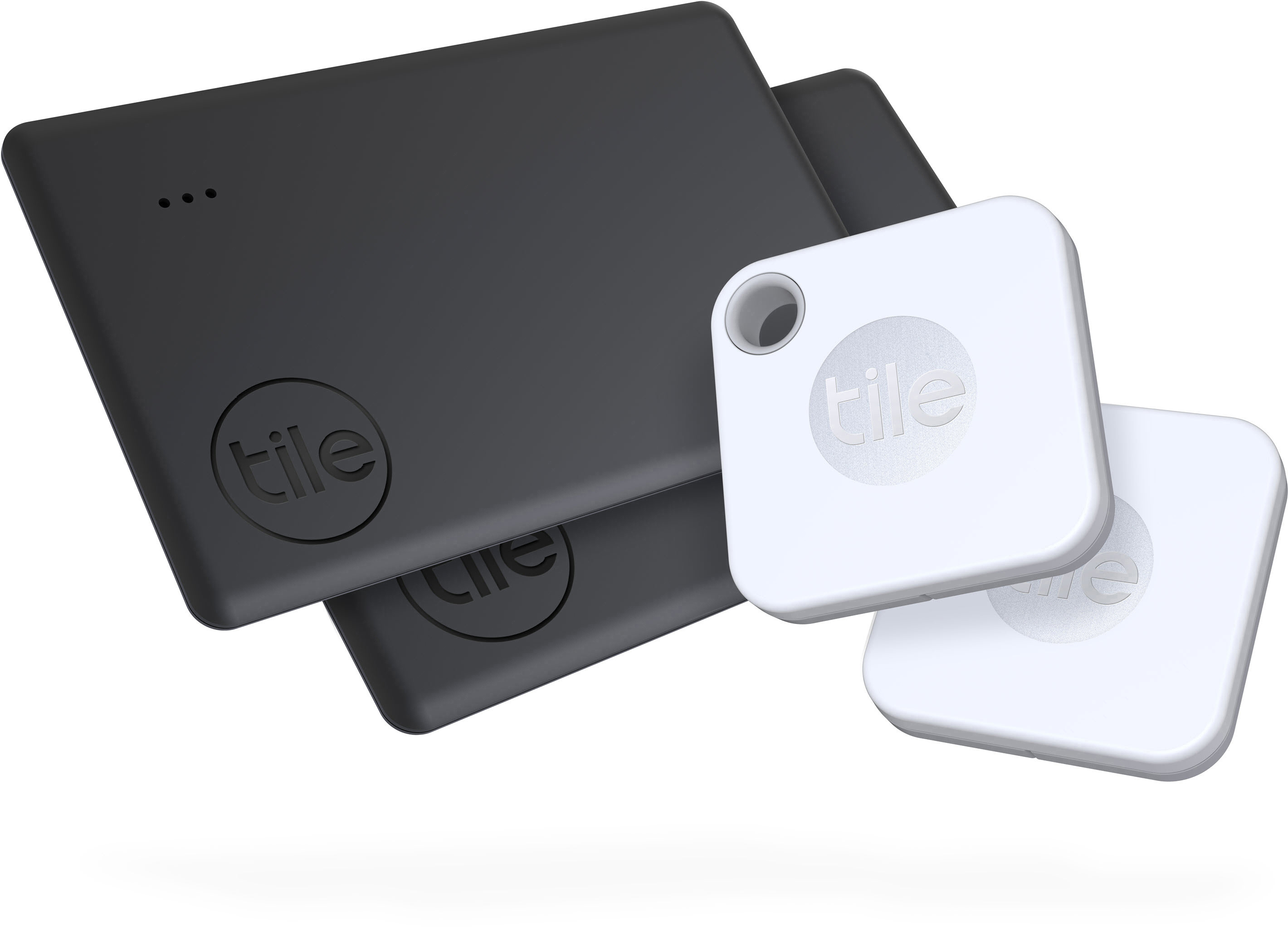 TILE Mate+ & Slim 2  (4-pack) Bluetooth Tracker