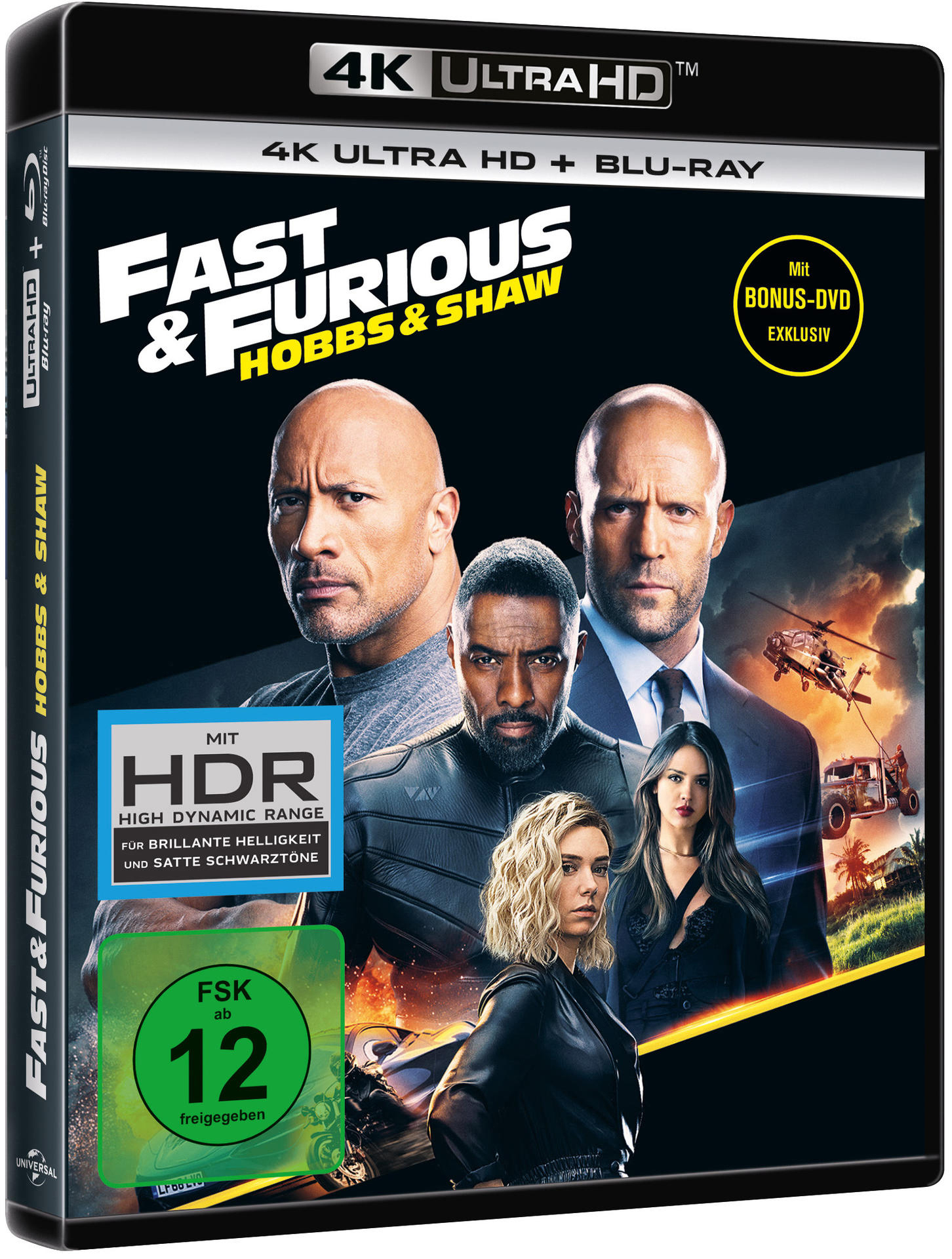 Fast & Furious – Hobbs & Shaw 4K Ultra HD Blu-ray + Blu-ray