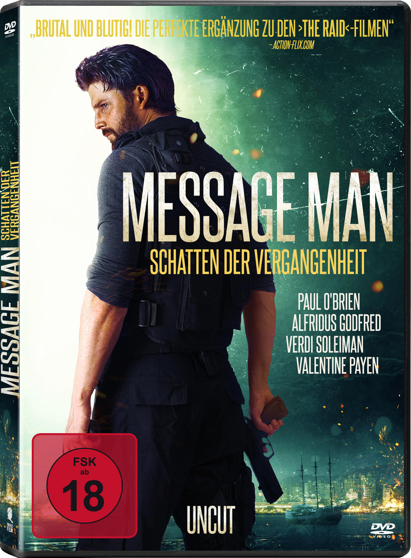 MESSAGE MAN - SCHATTEN (UNCUT) DVD VERGANGENHEIT DER