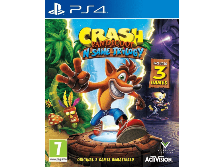 plotseling Minimaal plank Crash Bandicoot - Nsane Trilogy PlayStation 4 bestellen? | MediaMarkt