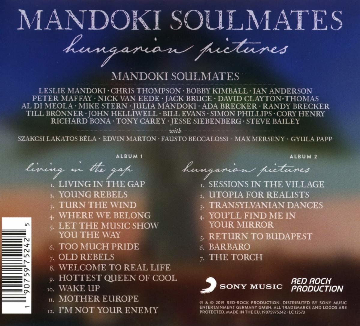 Mandoki Soulmates - Living in The Gap + Hungarian Pictures  - (CD)