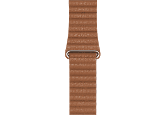 APPLE 44 mm Lederarmband - Ersatzarmband (Sattelbraun)