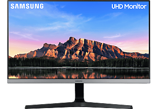 SAMSUNG LU28R550UQU - Monitor, 28 ", UHD 4K, 60 Hz, Dunkelblau/Grau