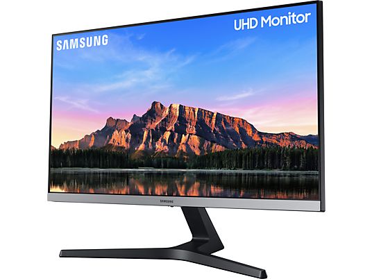 SAMSUNG LU28R550UQU - Monitor, 28 ", UHD 4K, 60 Hz, Blu scuro/Grigio