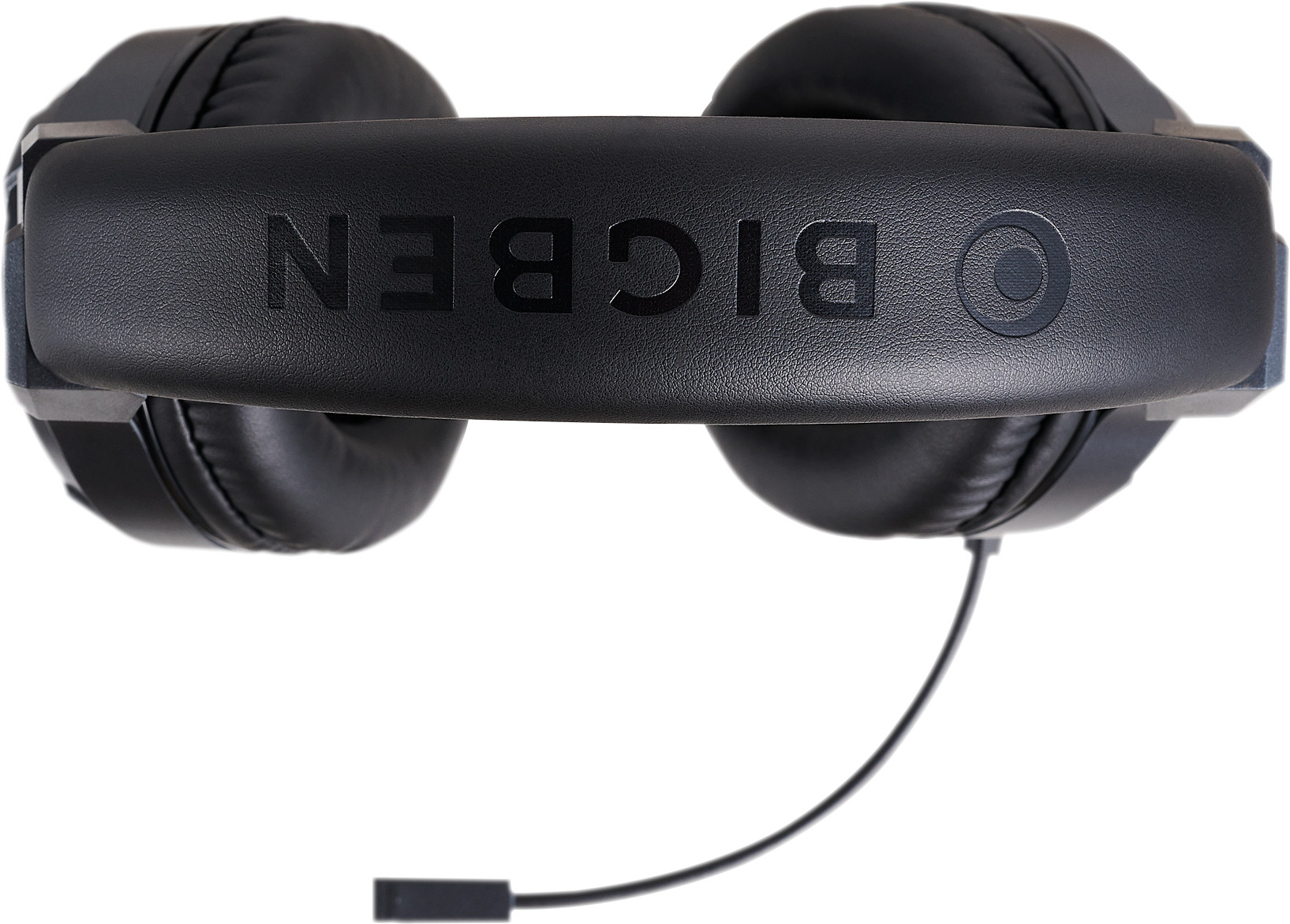 Black headphones with the word 'BIGBEN' on the headband.