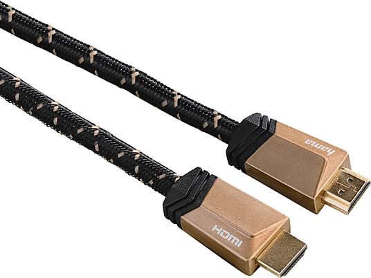 HAMA 00122187 - HDMI-Kabel (Schwarz/Braun)