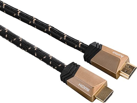 HAMA 00122187 - Cavo HDMI (Nero/Marrone)