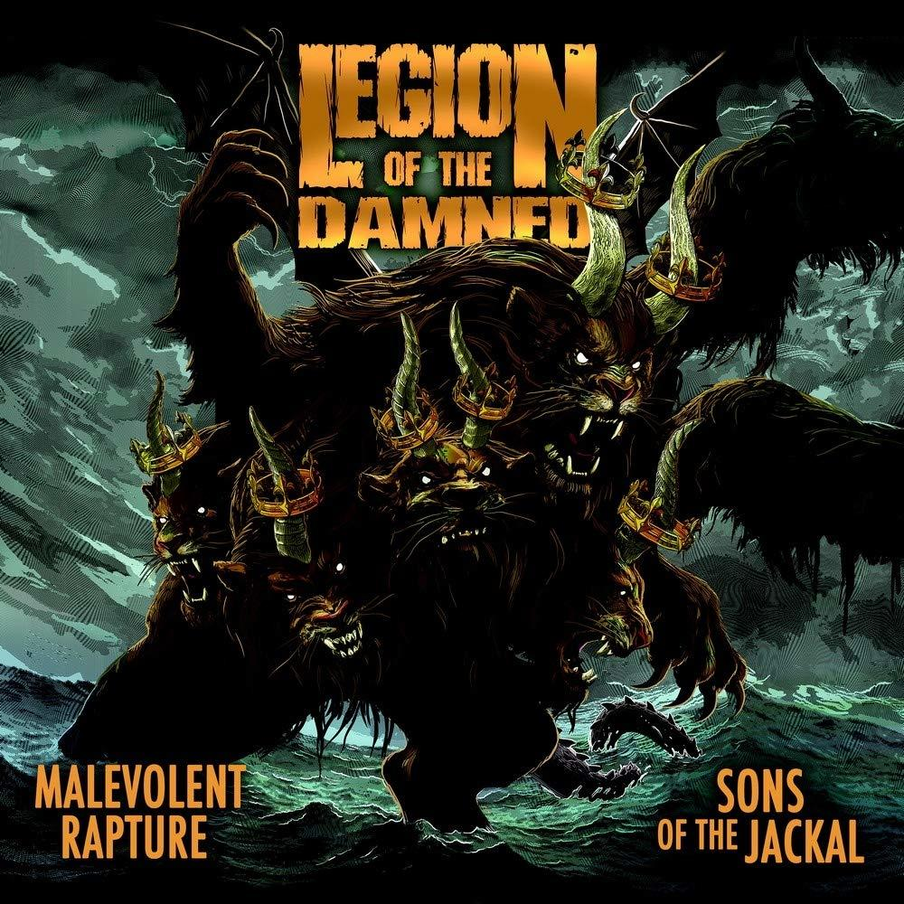 Albumcover mit einem dämonischen Wesen, dem Bandnamen 'Legion of the Damned'.