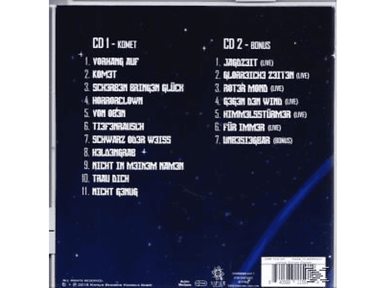 Thumbnail - Megaherz - Komet (2CD Deluxe Edition) (CD)