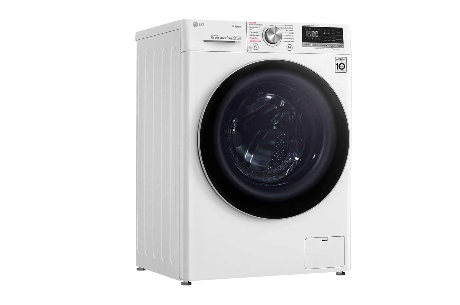 LG ELECTRONICS F4WV409S1 Waschmaschine Weiß Frontlader 9 kg 1400 U/Min. Waschmaschine (9 kg, D, Frontlader)