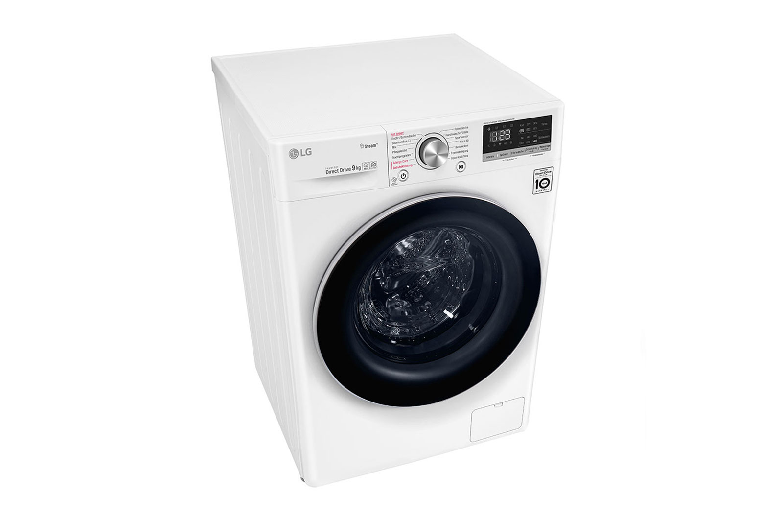 LG ELECTRONICS F4WV409S1 Waschmaschine Weiß Frontlader 9 kg 1400 U/Min. Waschmaschine (9 kg, D, Frontlader)