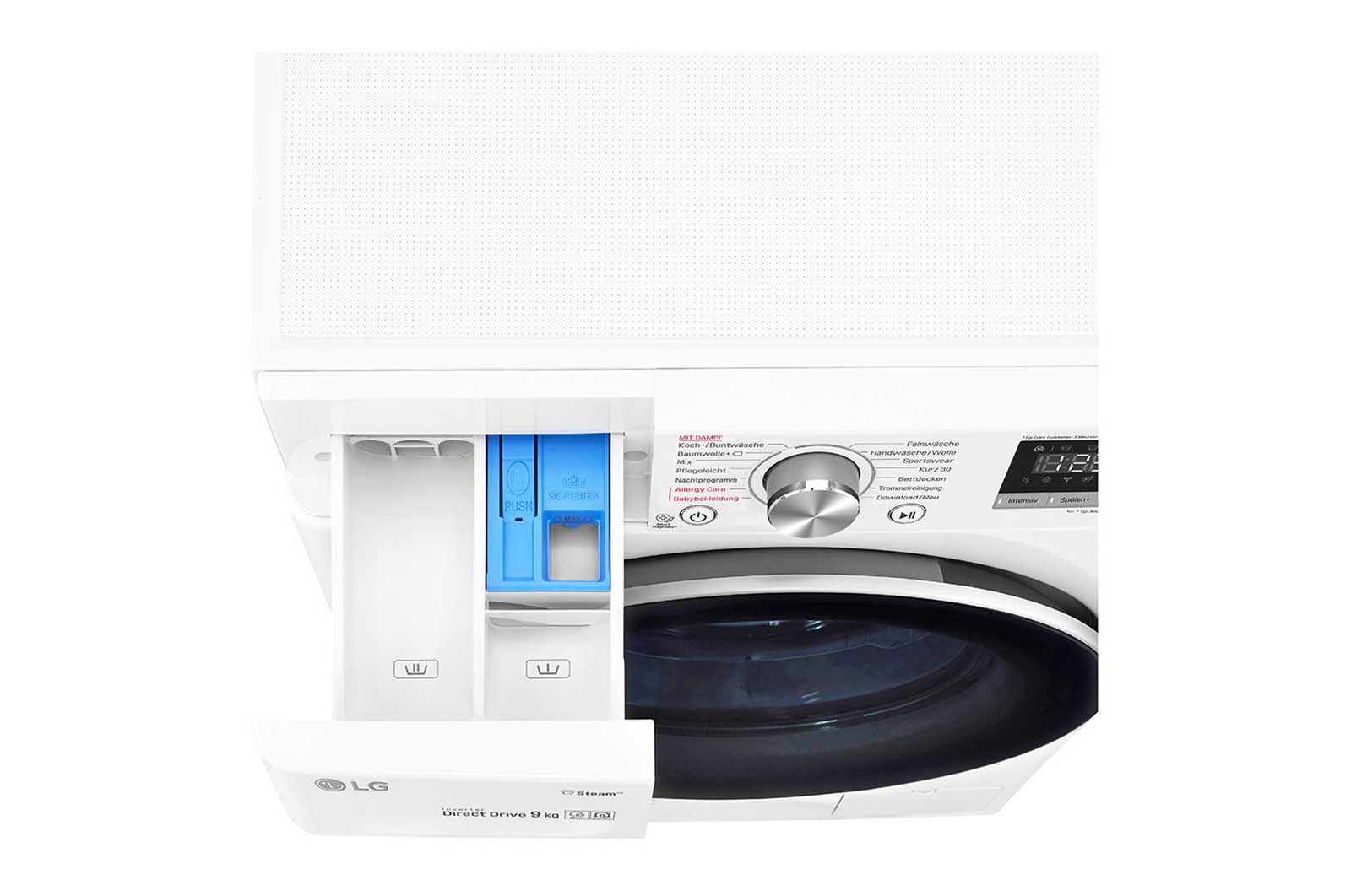 LG ELECTRONICS F4WV409S1 Waschmaschine Weiß Frontlader 9 kg 1400 U/Min. Waschmaschine (9 kg, D, Frontlader)