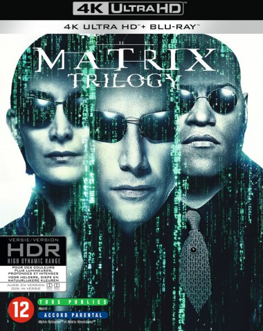 Matrix trilogy , (Blu-Ray 4K Ultra HD). BRUHD