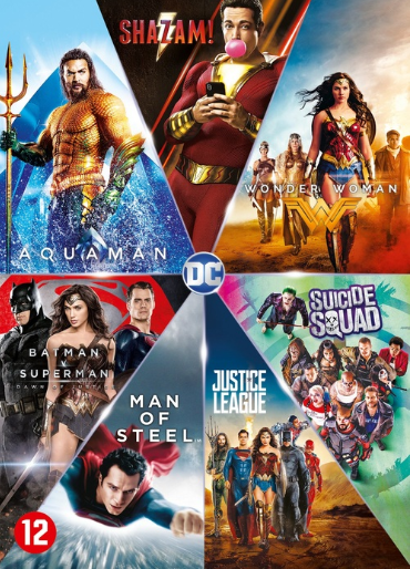 Warner Bros. Entertainment Ned Dc Comics Movie Collection (7 Films) Dvd afbeelding