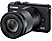 CANON EOS M200 Body + EF-M 15-45mm f/3.5-6.3 IS STM + EF-M 55-200mm f/4.5-6.3 IS STM - Appareil photo à objectif interchangeable Noir