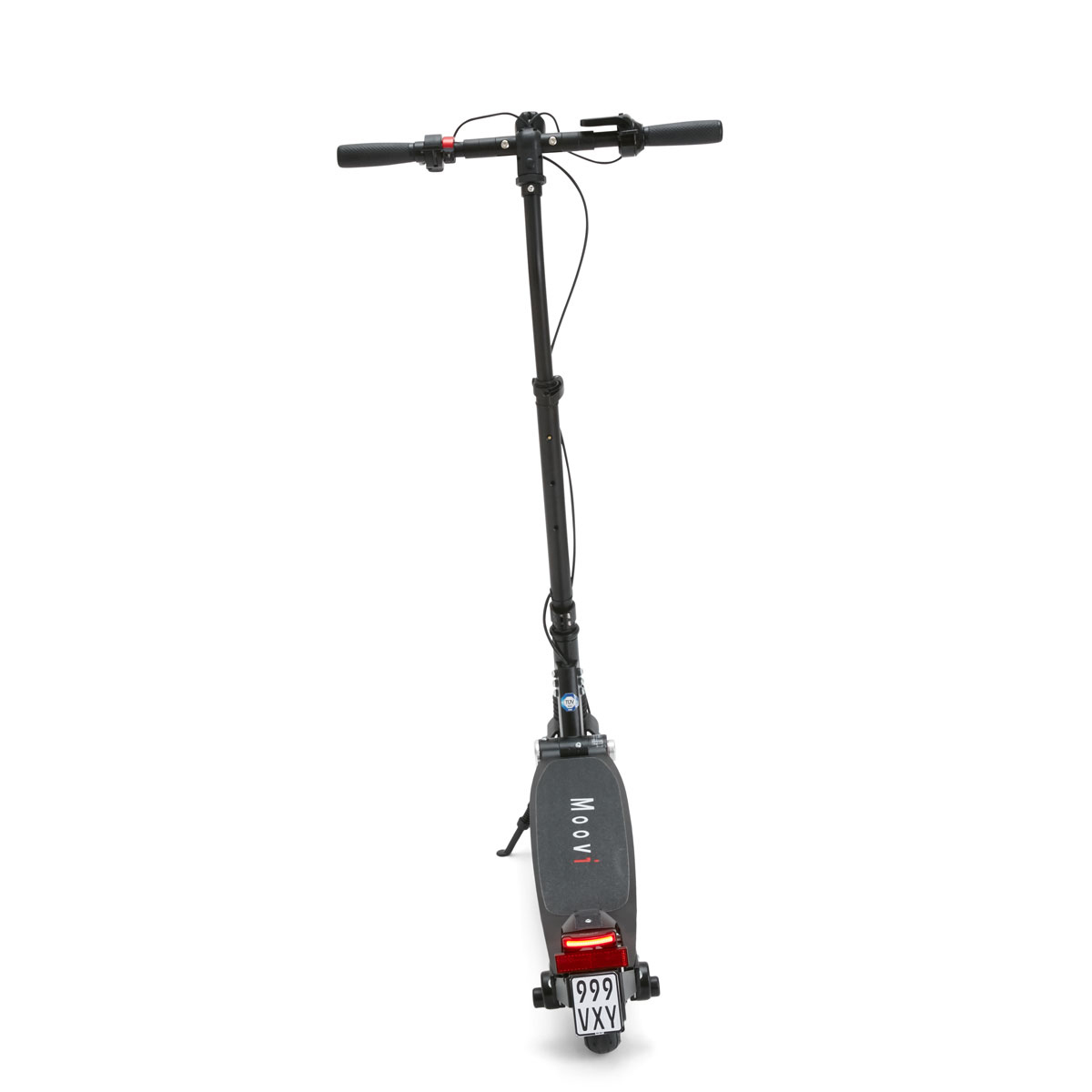 MOOVI ES145A STVO E-Scooter (5,7 Zoll, Schwarz/Rot)