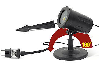 PHENOM 54908 Lézer projektor leszúrótüskével, talppal - 5,4W - IP44 - 240V