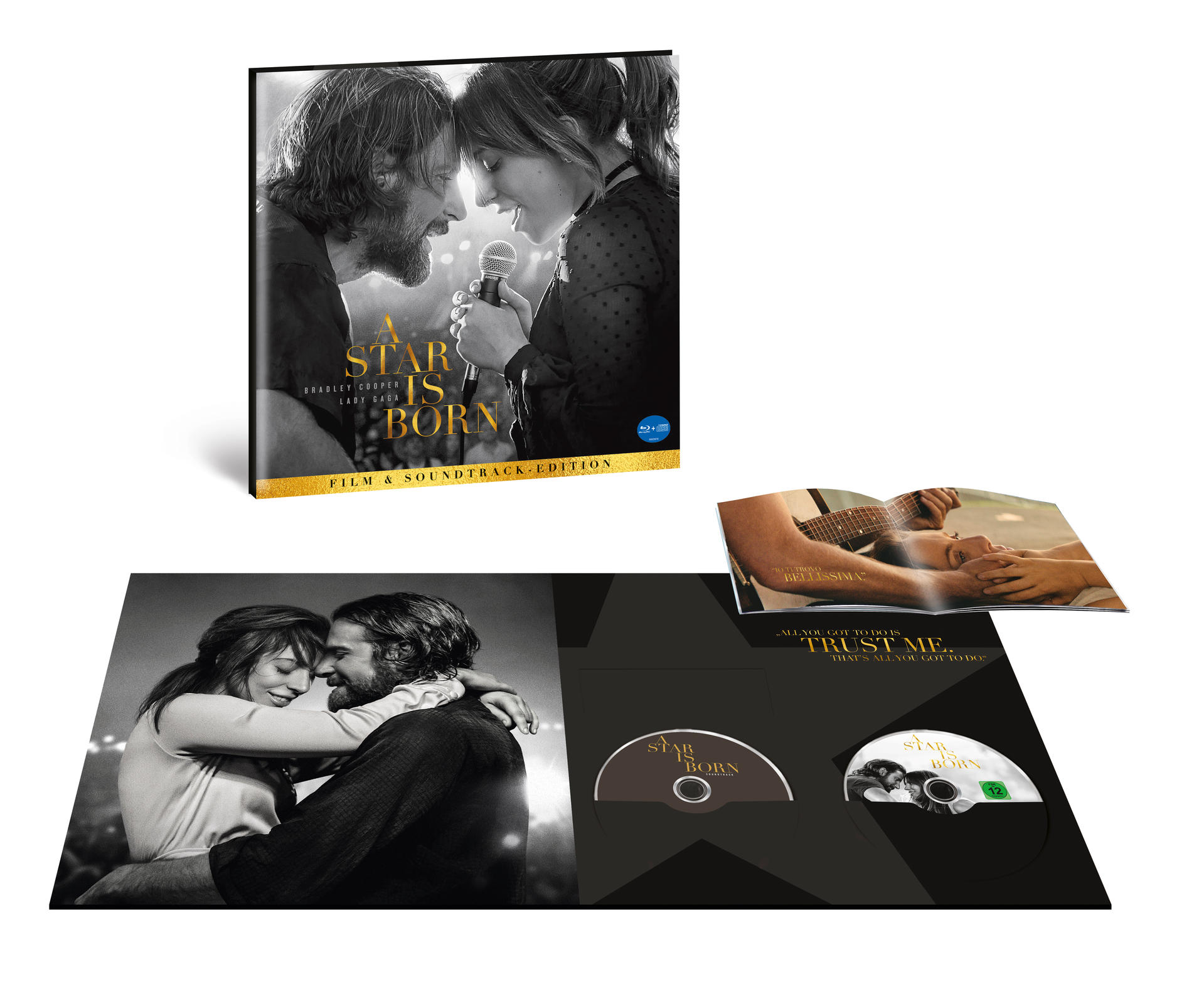 A Star is Born: Exklusive Vinyl-Edition – 1.500 nummeriert Blu-ray + CD