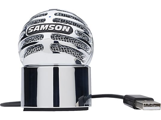 SAMSON Meteorite - Microphone USB (Argent)