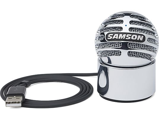 SAMSON Meteorite - Microfono USB (Argento)