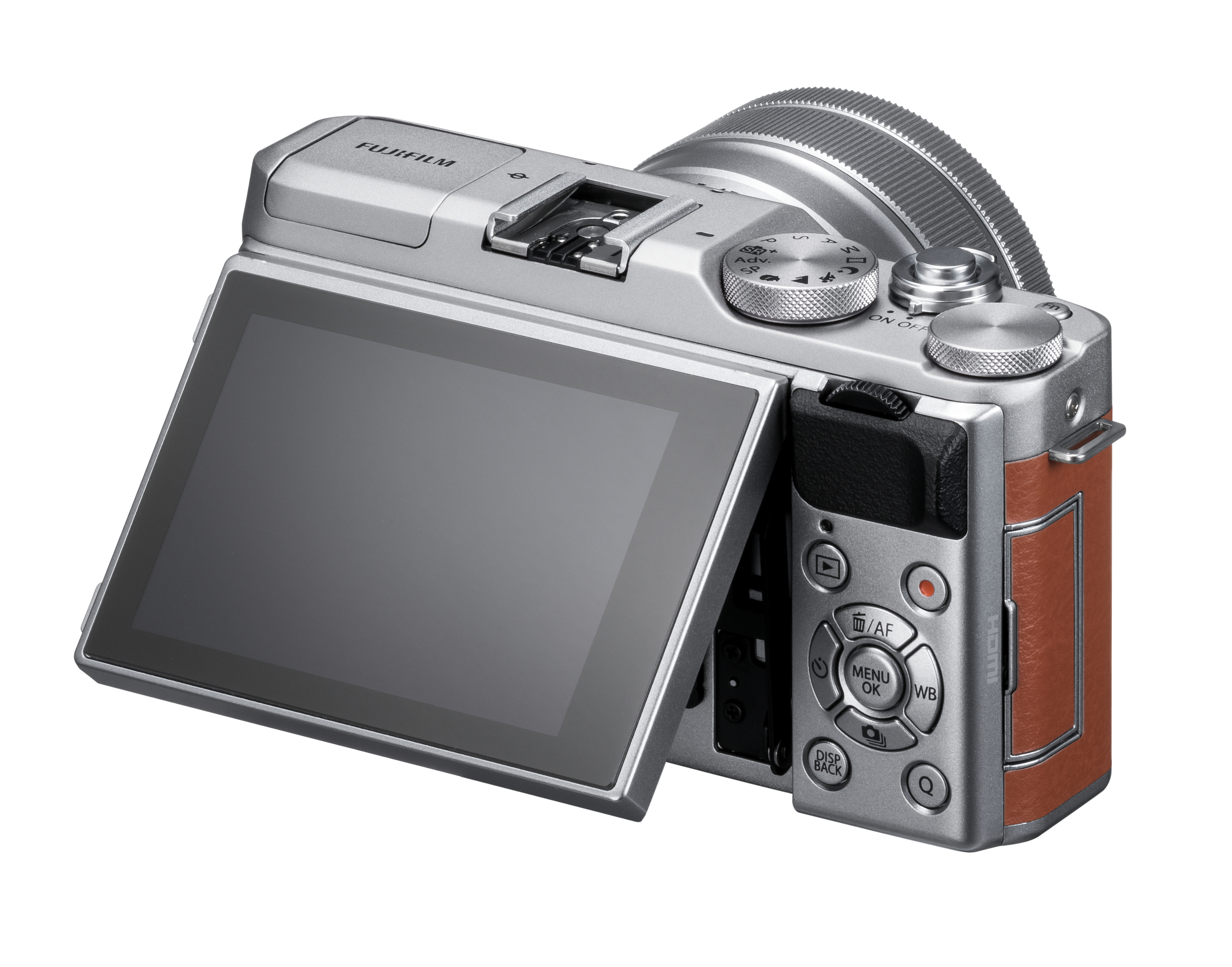 FUJIFILM X-A 5 Kit Systemkamera mit Objektiv 15-45 mm und 50-230 mm, 7,6 cm Display Touchscreen, WLAN