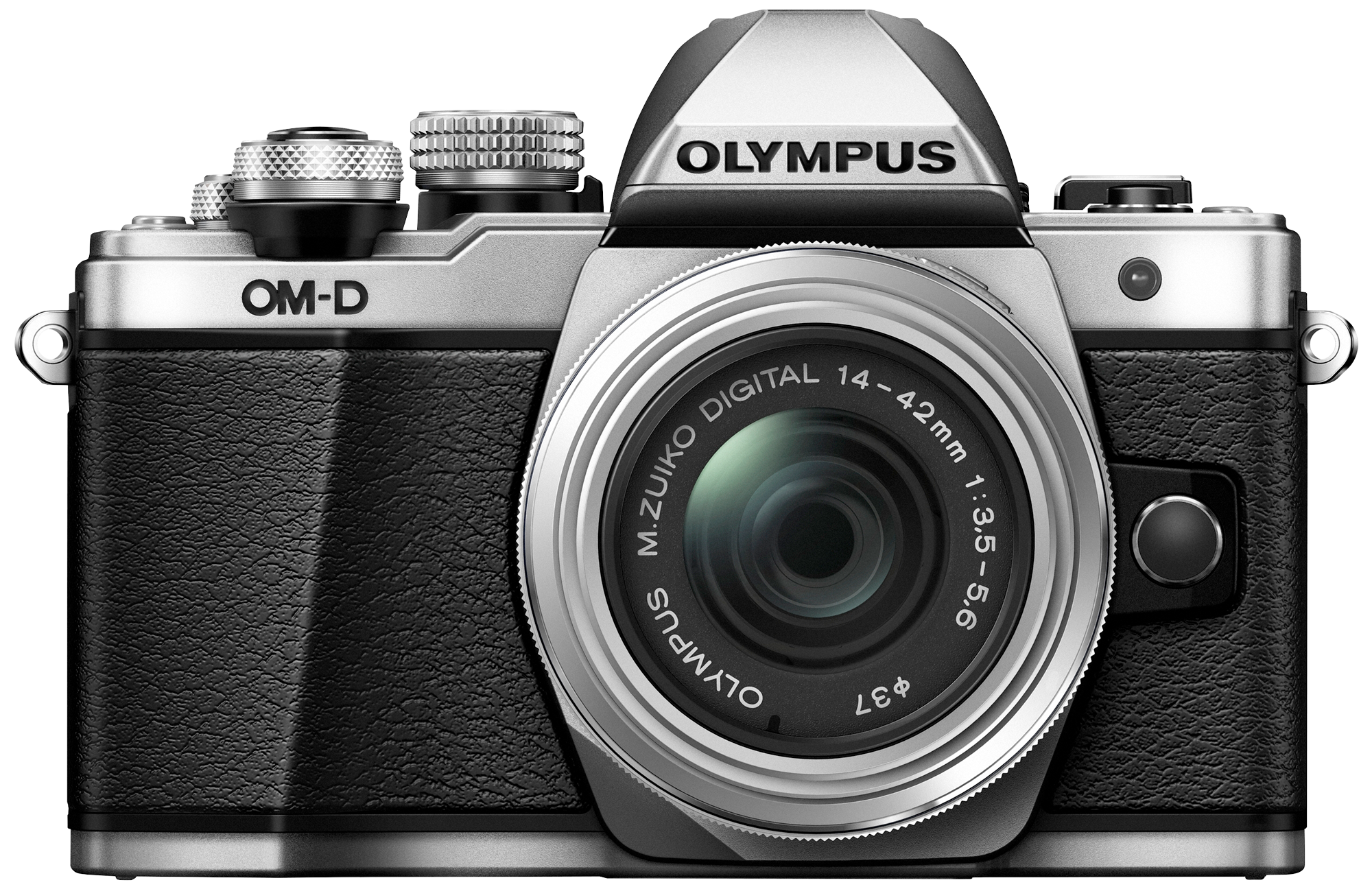 OLYMPUS OM-D E-M10 Mark II  Systemkamera mit Objektiv 14-42 mm, 7,6 cm Display Touchscreen, WLAN