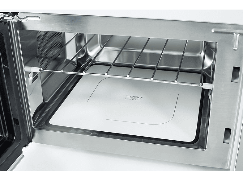 Caso MG 20 C Mikrowelle mit Grill (800 Watt, Freistehend, 20 l, Edelstahl) — Foto 3 von 5